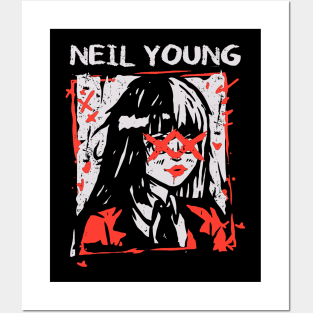 neil young gen z Posters and Art